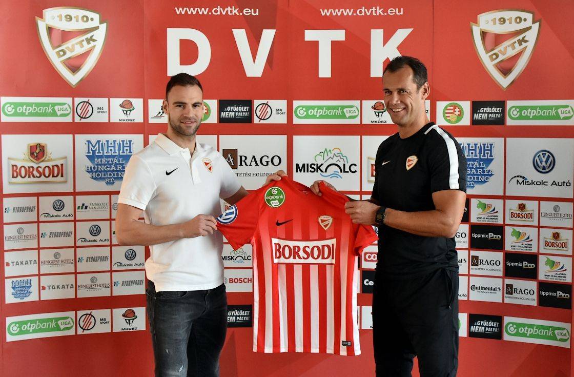 Dušan Brković a DVTK játékosa