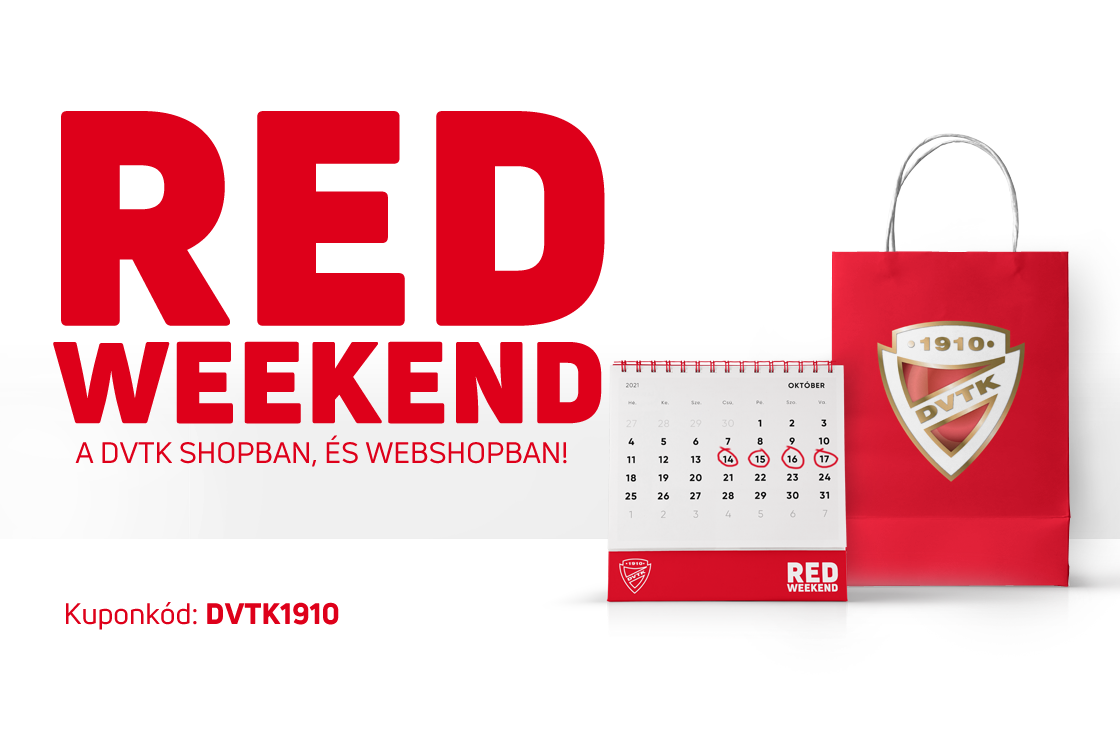 Red Weekend a DVTK Shopban