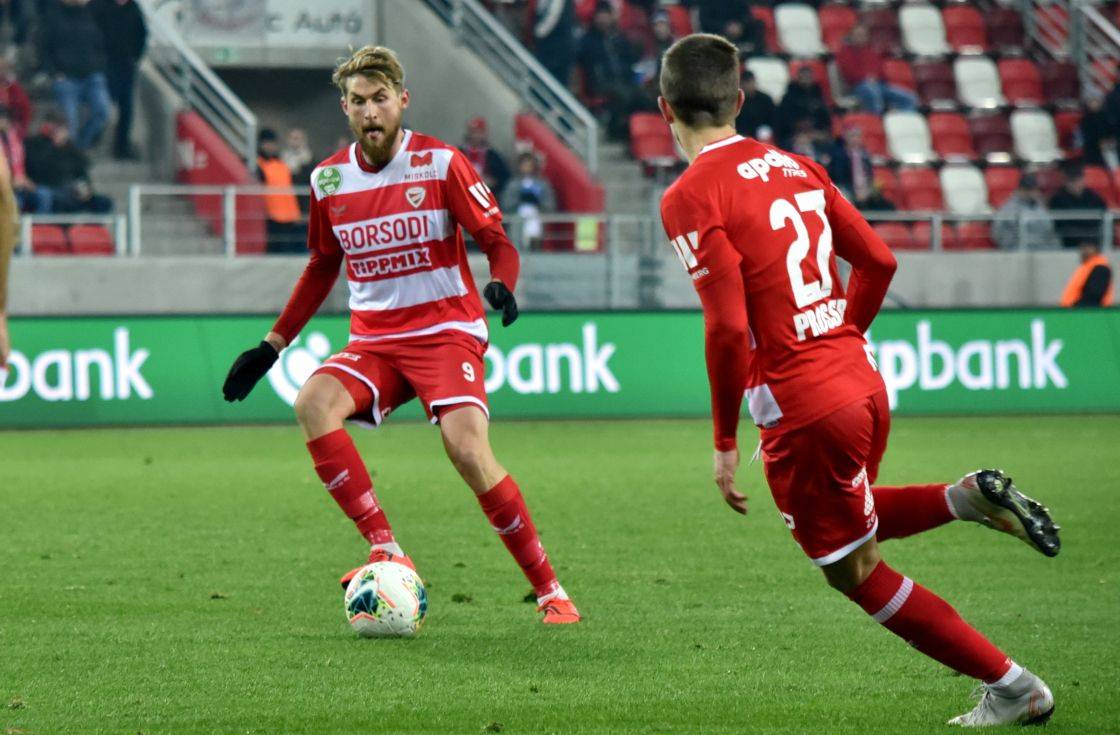 Bacsa Patrik sorozatban 10. idényben lőtt gólt a DVTK-ban
