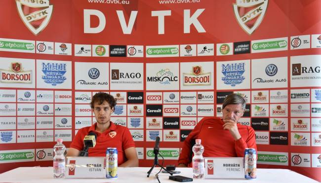 Sajtótájékoztató a Haladás-DVTK bajnoki mérkőzés előtt