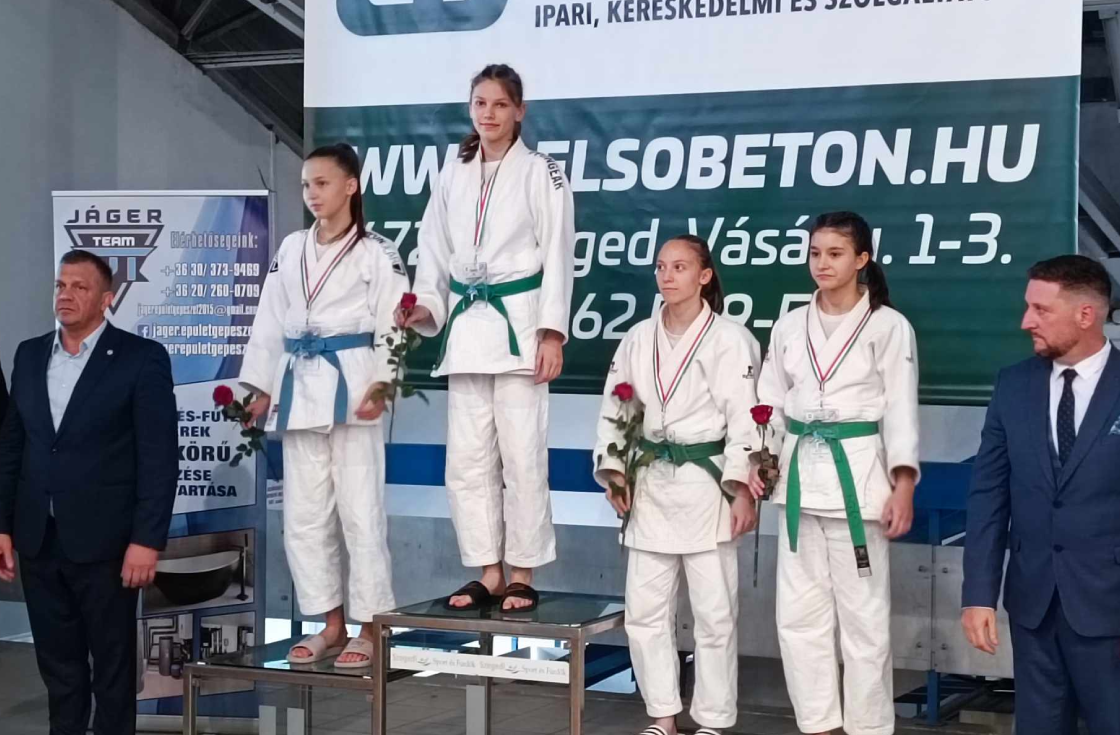 Hat érmet nyertek a judosok Szegeden