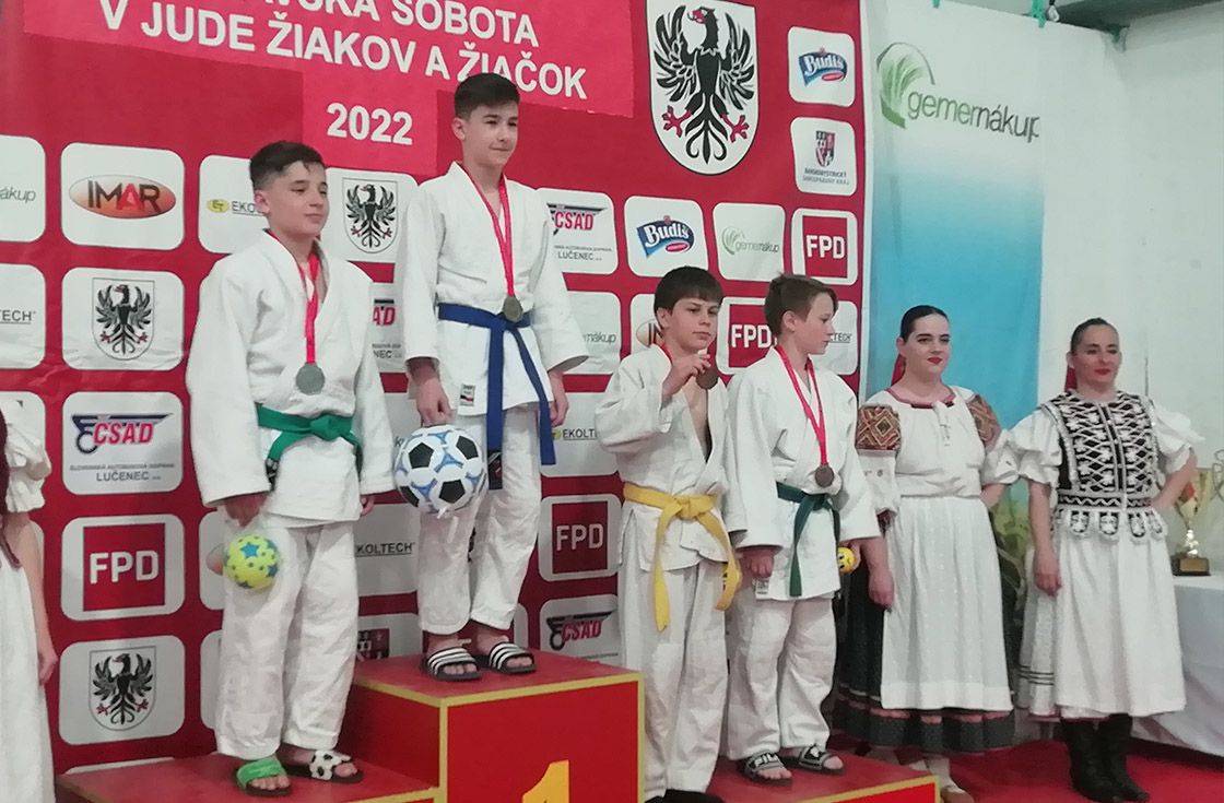 A rimaszombati Grand Prixen indultak a fiatal judosok