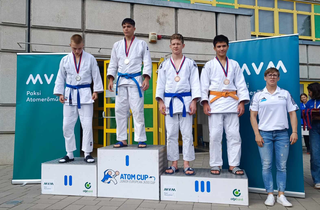 Hat érmet nyertek a judosok a nemzetközi Atom Kupán